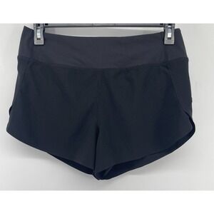 Athleta Women's Shorts Run With It 3" Shorts Black Size Medium Lined